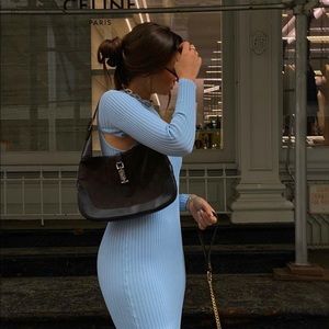 Gucci Jackie O black purse tote